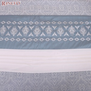 De alta calidad de la Reina edredón de tela jacquard ropa de cama set duvet cover set - Product Image 5