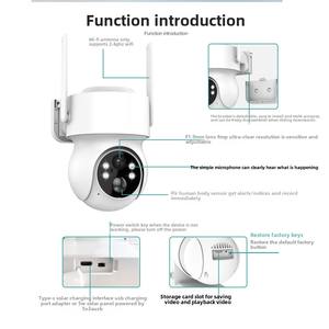 4G SIM güneş enerjili 550W çift Lens tüm siyah açık kamera hava güvenlik WiFi güvenilir izleme 21.3% verimlilik - Product Image 5
