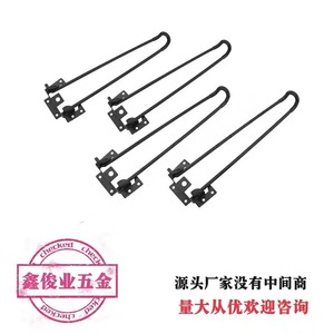 Furniture Leg Iron Wire <b>Table</b> Support 200 300 400 500mm Easy Installation Industrial Design - Product Image 4