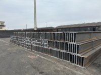 Acier H-Beam laminé à chaud de haute qualité, sur mesure, prix de gros bas pour la construction avec services de découpe et de soudage