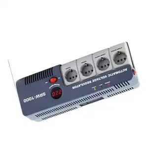 Oswell Home soquete portátil tipo 1kva regulador de tensão/soquete AC 220V preço estabilizador