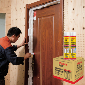Sellador de espuma de poliuretano impermeable <span class=keywords><strong>Universal</strong></span> de alta eficiencia, embalaje de carpintería UV, transporte de construcción, aerosol de espuma <span class=keywords><strong>PU</strong></span> - Product Image 2