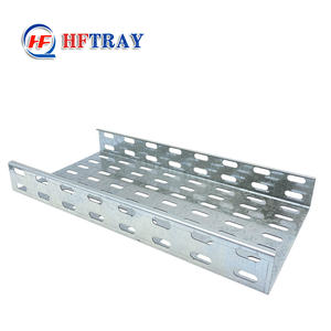 Plateau de câblage électrique industriel perforé robuste en acier inoxydable SS304 SS316 galvanisé à chaud, de 50 à 600 mm, de qualité supérieure et personnalisable - Product Image 2