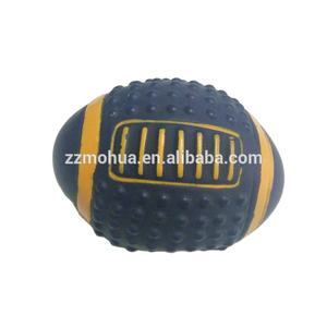 Pallone da Calcio Animato Ecologico in Gomma Latex, Palla per Animali Domestici, Giocattolo Squeaky da Masticare per Cani - Product Image 2