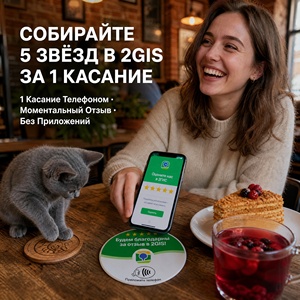 SL 2GIS NFC SMART REVIEW STANDS2GIS Yandex <span class=keywords><strong>Maps</strong></span> VKontakte Telegram Soluzioni Personalizzate NFC REVIEW CARD OEM ODM - Product Image 2