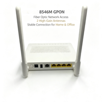 Router de Fibra Óptica Inalámbrico FTTH SOHO HG8546M Epon GPON ONT 2.4G con Puerto VOIP TEL, Gateway de Red Segura para el Hogar