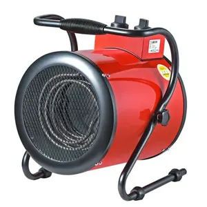 Taşınabilir endüstriyel sıcak hava üfleyici fabrika çiftlik sera ısıtma ekipmanları ısıtma sistemi elektrikli Fan ısıtıcı