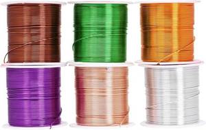 1mm/1.5mm/2mm Colorful Soft Aluminum <strong>Craft</strong> <strong>Wire</strong> Diy Jewelry Making Aluminum <strong>Wire</strong> Bonsai Training <strong>Wire</strong> - Product Image 2