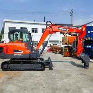 Excavadora Usada Doosan DX55 DX60, Miniexcavadora de Segunda Mano Lista para Exportación - Product Image 5