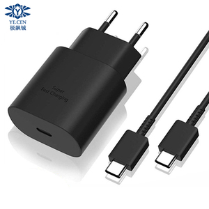 Chargeur Super Rapide PD 25W USB C Adaptateur Secteur pour Samsung Galaxy Note <span class=keywords><strong>20</strong></span> S23 S24 S25 W26 A80 Type C Chargeur Mural de Voyage US EU - Product Image 1