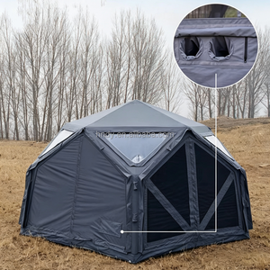 Nuovissima <span class=keywords><strong>Tenda</strong></span> Gonfiabile Integrata a Tre Camere da Letto per <span class=keywords><strong>Campeggio</strong></span> <span class=keywords><strong>Familiare</strong></span> All'aperto Quattro Stagioni - Product Image 6