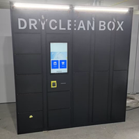 Système de casiers intelligents pour blanchisserie commerciale, service en libre-service 24h/24 et 7j/7, collecte et livraison de vêtements