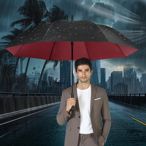 Ô dù golf cỡ lớn siêu lớn hai lớp, siêu bền, dài, tự động mở, chống gió, chống thấm nước - Product Image 1