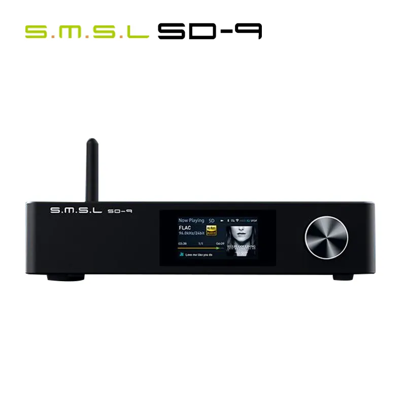 Smsl SD-9 mqa dlna hifi reprodutor de música, com suporte para streaming, playback, dsd, alta resolução, player de música