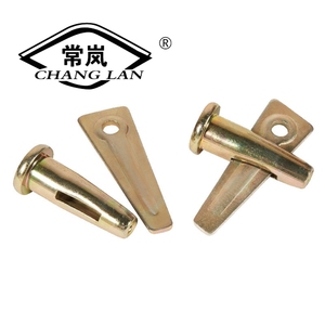 Clavijas de Cuña para Encofrado Marca CHANG LAN, Clavijas Planas y Clips |   Recibidores de Acero Galvanizado para Sistemas de Encofrado de Hormigón - Product Image 1