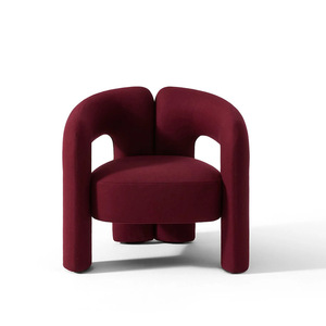 Sillón de Ocio de Metal de Estilo Moderno y Simple, de Una Plaza, para Hotel, Salón de Belleza, Oficina - Product Image 4
