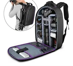 Индивидуальный стильный и удобный регулируемый рюкзак для камеры