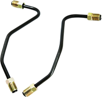 Tuyau de frein rigide automobile, tuyau hydraulique rigide, assemblage en acier au carbone zingué, soudage gratuit, tuyau en acier de précision QDGY