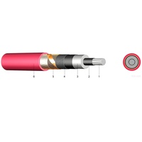 Cable de Alimentación Industrial Aéreo XHP-48 NA2XSY de Aluminio con Aislamiento XLPE y Cubierta Exterior de PVC, Media Tensión 6/10kV 21kV