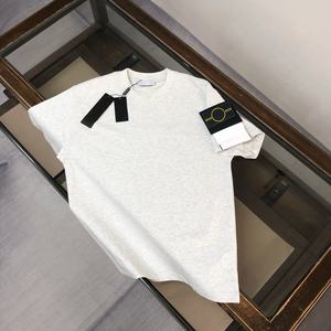 <span class=keywords><strong>Camiseta</strong></span> de <span class=keywords><strong>hombre</strong></span> <span class=keywords><strong>Stone</strong></span> Compass Patch Printed <span class=keywords><strong>Island</strong></span> de manga corta y cuello redondo, estilo streetwear de moda de verano, con lavado vintage y tejido de alto gramaje - Product Image 3