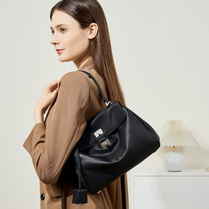 Marque Privée <span class=keywords><strong>Sac</strong></span> à Main Cuir Luxe Femme Usine Logo Personnalisé Créateur <span class=keywords><strong>Sac</strong></span> Cabas Forme Trapèze Haut de Gamme Grossiste - Product Image 2