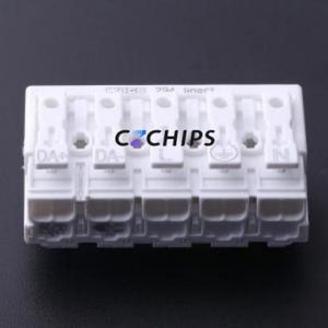 294-8035 Spring Terminal Block P=10mm Connector ( Construction: 1x5P )( Pitch: 10mm )( Color: White ) - Product Image 1