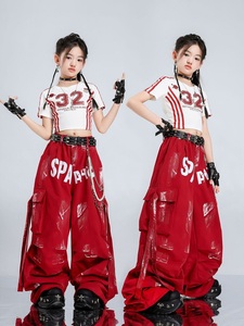 ชุดเต้นแจ๊สสำหรับสาวๆ สไตล์ทันสมัย หวานซ่อนเท่ เหมาะสำหรับการแสดงบนเวทีและรันเวย์ - Product Image 4