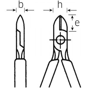 STAHLWILLE - 66027160 6602 VDE VDE heavy duty <b>side</b> <b>cutters</b> standard bevel - EAN 4018754137794 1000V INSULATED PLIERS AND <b>CUTTERS</b> - Product Image 2