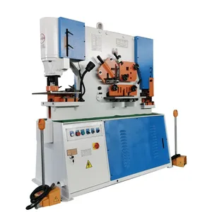 Supertech ferro trabalhador q35y-20 ferro trabalhador máquina cnc quente hidráulico perfuração máquina ferro trabalhador