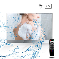 22 pouces Soulaca Android 9.0 ou Android 11 salle de bain étanche écran plat TV avec écran tactile