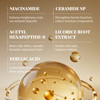 KORMESIC 30ml Sérum Visage Hydratant au Collagène de Bave d'Escargot en Gros, Éclaircissant, Hydratant, Marque Privée OEM
