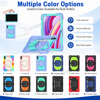 Étui de protection complet pour Redmi Pad 2 Pro 12.1 Poco Pad M1 12.1 2025 avec support pivotant à 360° et bandoulière OEM ODM