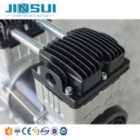 110V/220V AC Double Piston Silencieux Compresseur D'air Moteur Compresseur D'air Sans Huile