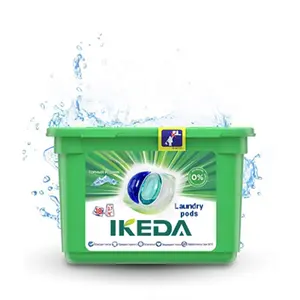 IKEDA laundry pods 3 in 1 laundry pod all natural regular different scents detergent in laundry capsules