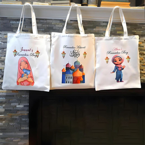 Line Pouch for Packaging Perfume Bottles Jewelry Accessories <strong>Personalised</strong> Kids Ramadan Kareem <strong>Gift</strong> Bag Holidays-Blank DIY Tote - Product Image 1