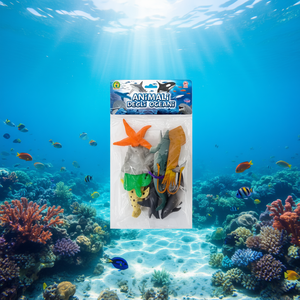 ชุดของเล่นพลาสติก Animali Degli Oceani MAZZEO GIOCATTOLI ขนาด 31x18 ซม. สำหรับเด็กอายุ 3 ปีขึ้นไป จากอิตาลี - Product Image 3
