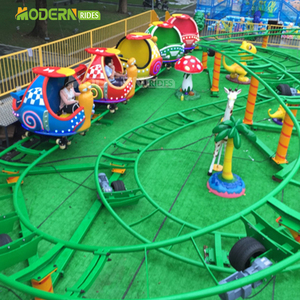 Manèges de parc d'attractions pour enfants et familles : Mini-crabe, Montagnes russes à double anneau, Mini-montagnes russes à vendre - Product Image 5