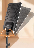 Kit d'éclairage vidéo LED professionnel bicolore avec support, lumière d'appoint pour selfie, photographie, TikTok, YouTube et maquillage