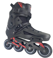 Patins à roulettes de rue professionnels pour adultes YSMLE de haute qualité, noirs, 4 roues, patins en ligne