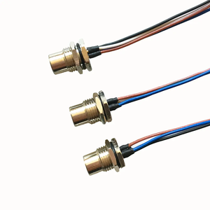 Connecteur M12 personnalisé à 4 ou 12 broches, avec câbles pré-câblés, étanche, <span class=keywords><strong>montage</strong></span> sur panneau avant ou arrière, fixation rapide, alimentation et chauffage - Product Image 6