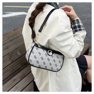 Bolso con estampado de moda para mujer, nuevo bolso de hombro Vintage de moda, uso diario, fiesta, versátil, de lujo, bandolera para mujer - Product Image 3