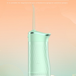 Hydropulseur buccal mini 200 ml évolutif, 4 modes de pulserie, haute pression, nettoyeur buccal antidérapant, portable pour le voyage - Product Image 6