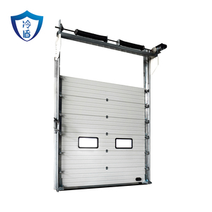<span class=keywords><strong>Porte</strong></span> sectionnelle industrielle ignifuge B1, <span class=keywords><strong>porte</strong></span> verticale isolée ignifuge pour entrepôt frigorifique de pharmacie - Product Image 5
