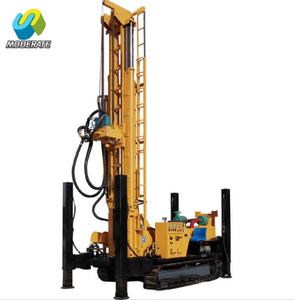 하이 퀄리티 트랙 장착 드릴링 머신 600 미터 디젤 물 우물 드릴링 장비 - Product Image 1