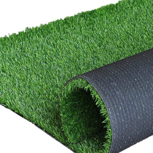 Meisen karpet rumput buatan ramah lingkungan, 25mm 35mm 40mm untuk tempat bermain anjing peliharaan atap taman dek hijau lantai - Product Image 2