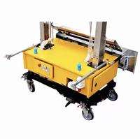 Máquina Automática para Revestir Paredes de Cemento TuoMei, Uso Interior/Exterior, Bomba Ajustable de Arriba a Abajo Incluida, 220/380V, Alto Momento de Carga, 6m