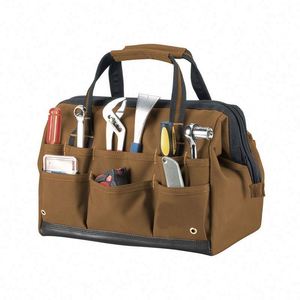 Sac de rangement pour outils portables d'électricien en toile de haute qualité, vente en gros - Product Image 1