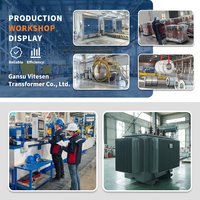 Transformateur de distribution triphasé immergé dans l'huile S11 33kV 35kV 1000kVA 2500kVA à faible perte pour sous-station réseau personnalisée IEC60076 24