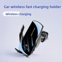 Nouveau chargeur de voiture sans fil à charge rapide pour iPhone Samsung, support de téléphone pour voiture 15W à induction par gravité pour grille d'aération
