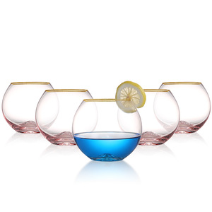 Cristal beber único creativo cóctel licor rojo blanco vino Bar tallo Margarita <span class=keywords><strong>Martini</strong></span> vasos de vidrio taza cristalería conjunto - Product Image 1